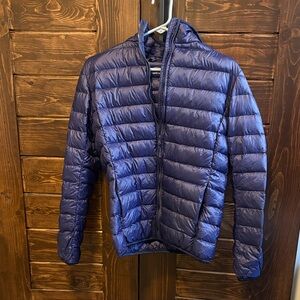 Women’s Purple Puffer Jacket